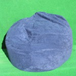 (Art.Nr. 3013) Sitzsack, Velours blau